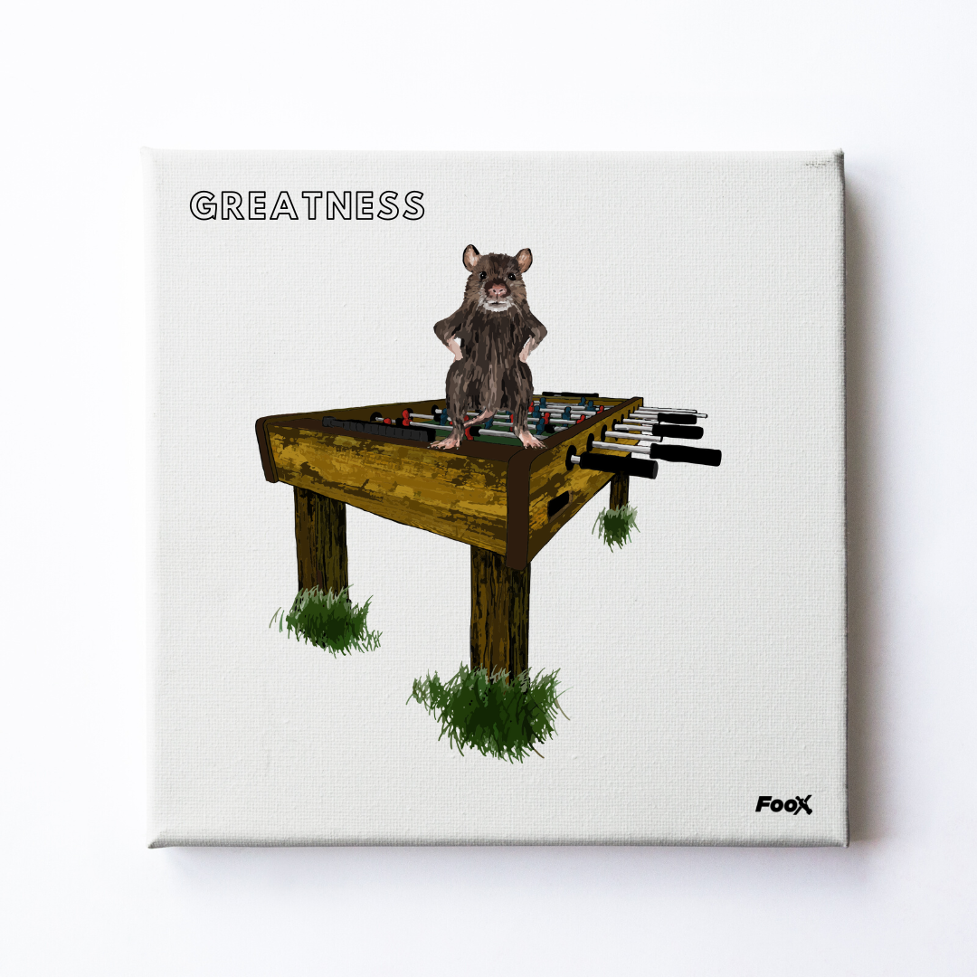 Beast Leinwand - Maus 'GREATNESS'