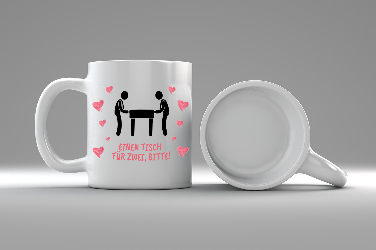 Foosball Mug - "Einen Tisch für Zwei, bitte!"