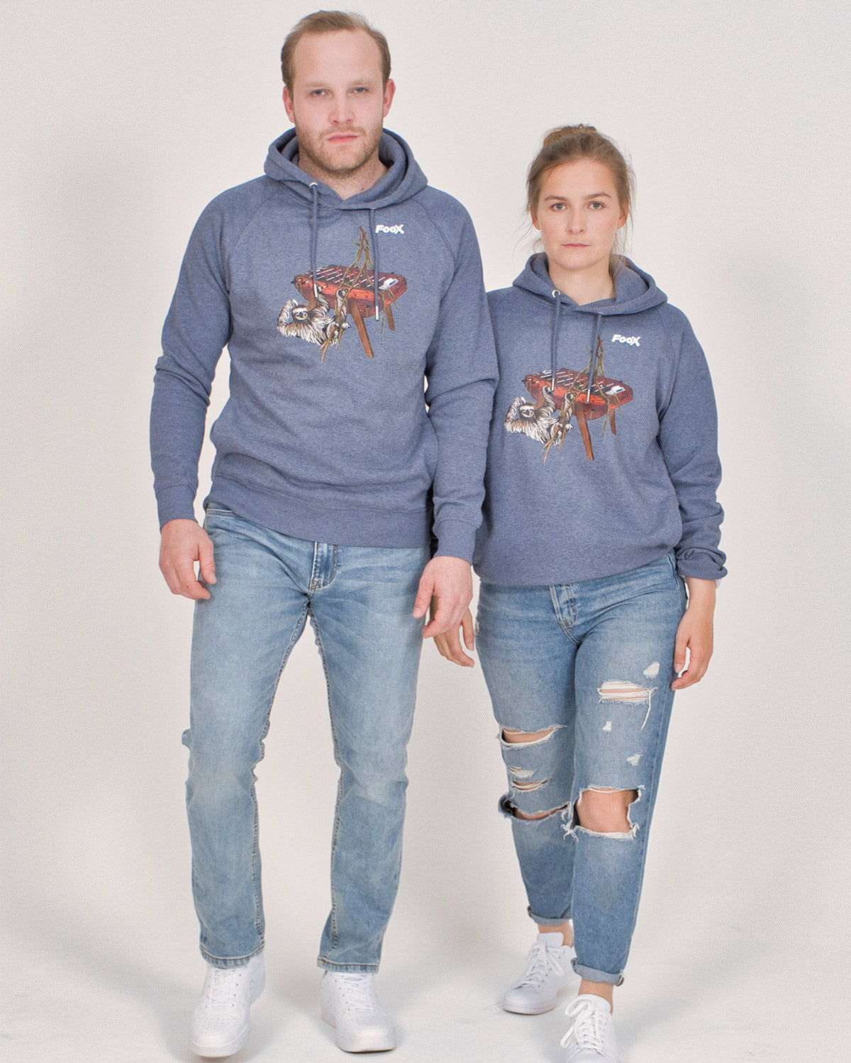 CHALLENGER Hoodie - Faultier 'ZEN'