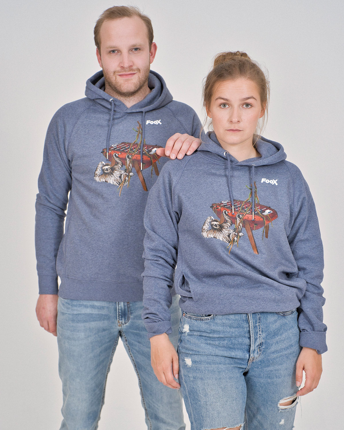 CHALLENGER Hoodie - Faultier 'ZEN'