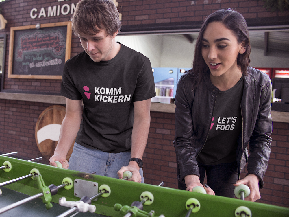Komm Kickern Merch