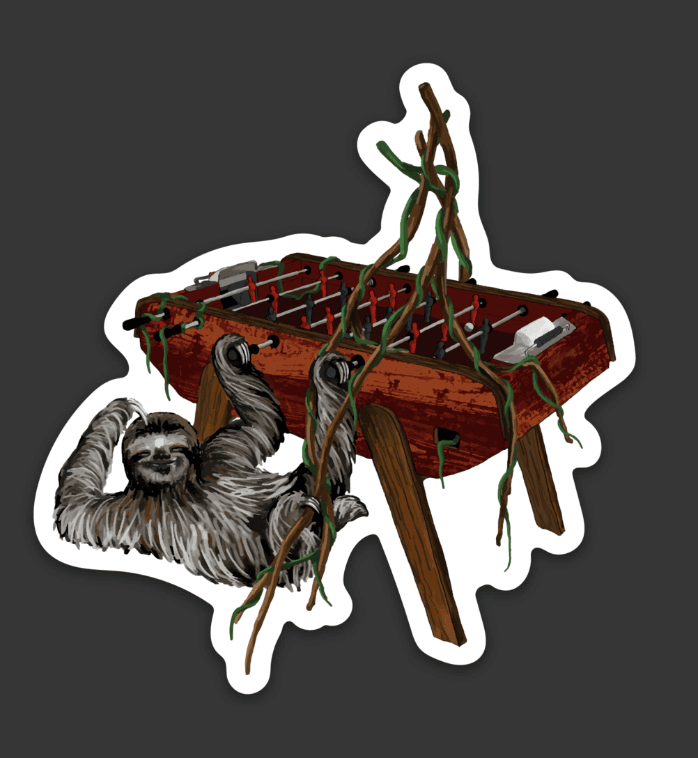 Sticker - "Beast" ca. 7,5 x 9 cm