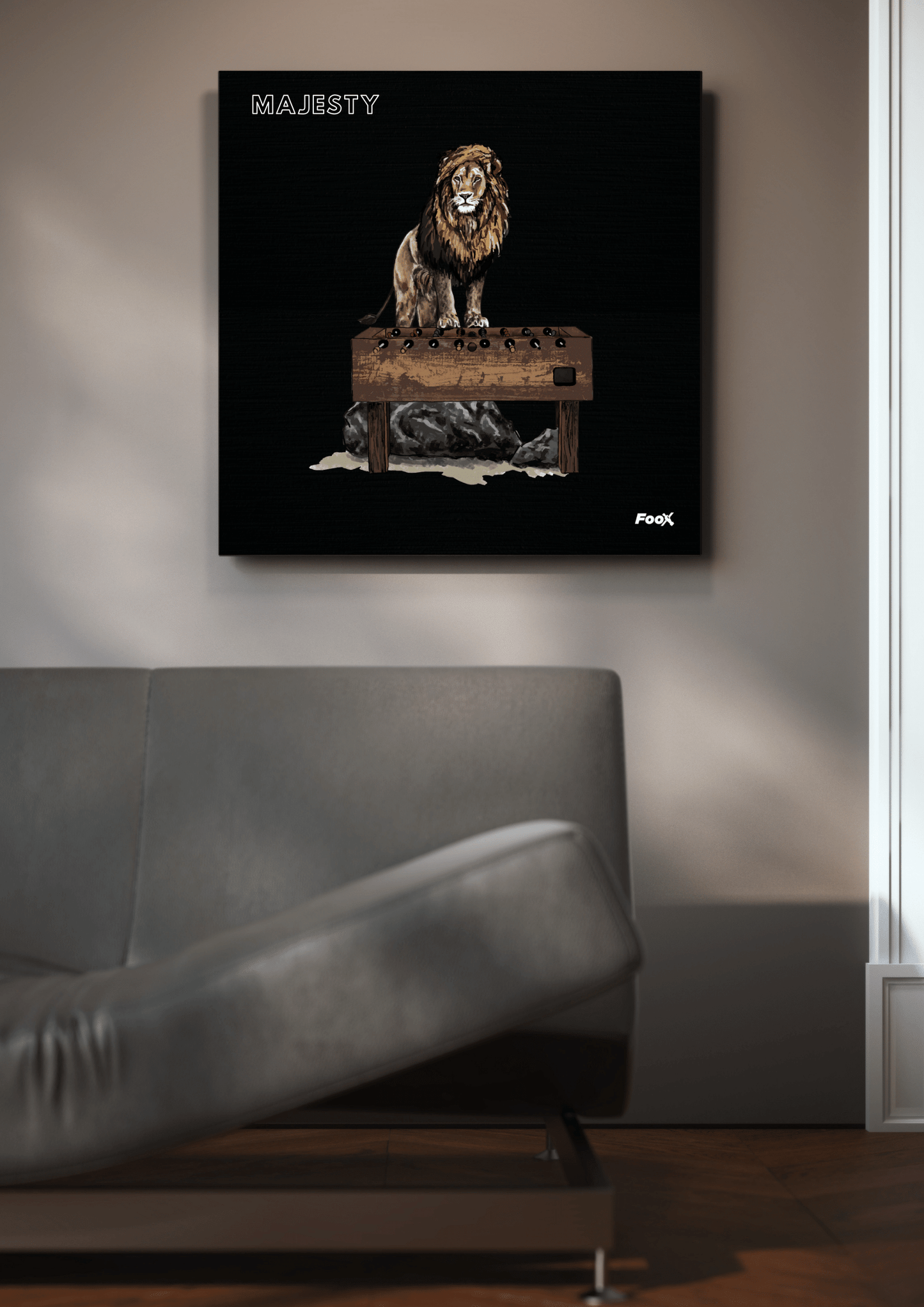Beast Leinwand - Löwe 'MAJESTY'