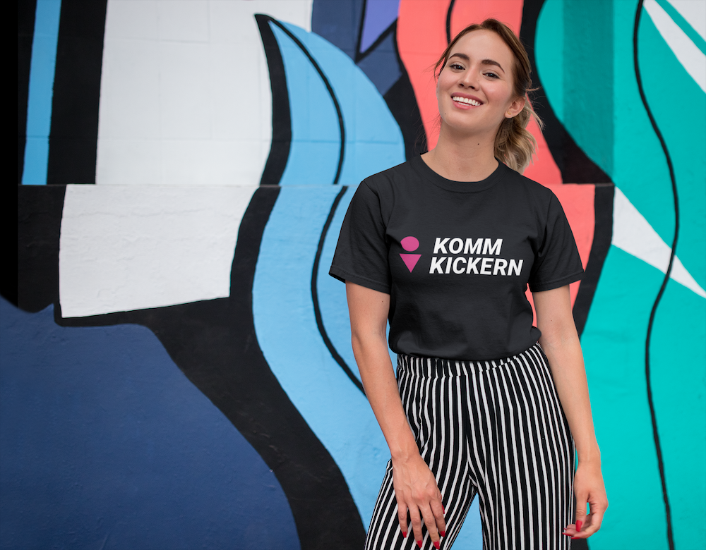 KOMM KICKERN Shirt | Unisex Fit